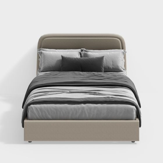 West Elm Camilla queen Bed01