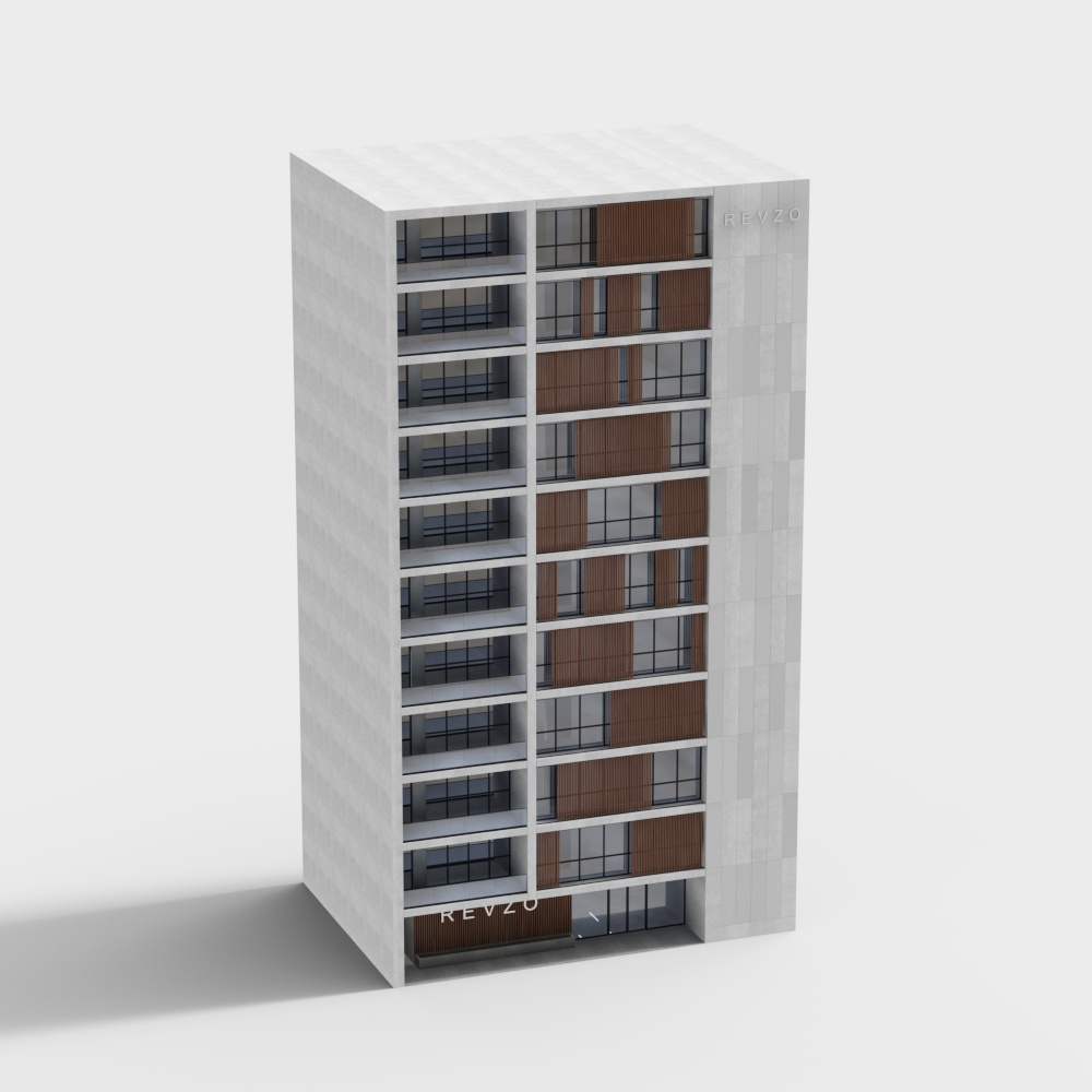 Modern office building