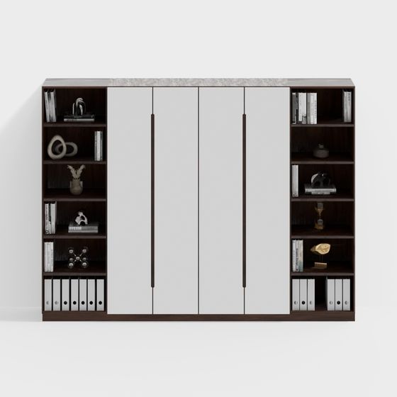 Urban Elegance Bookshelf 3D model