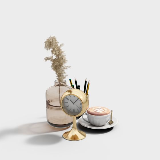 Coffee Time 3D Model Design
