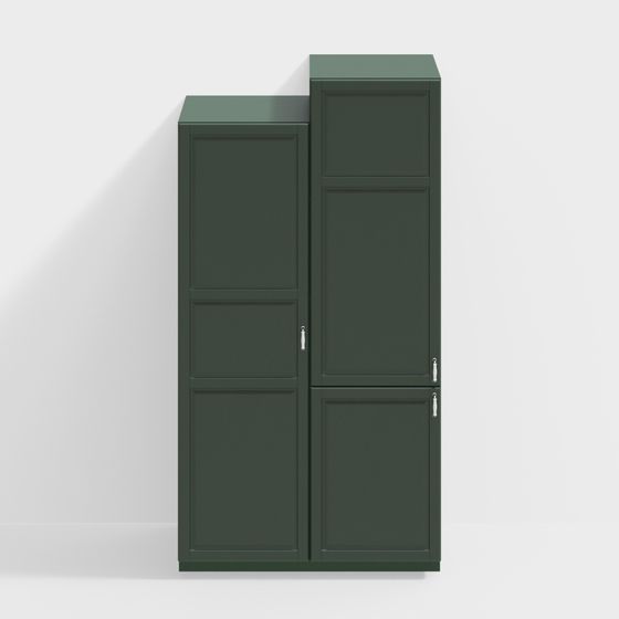 Urban Green Wardrobe 3D Model