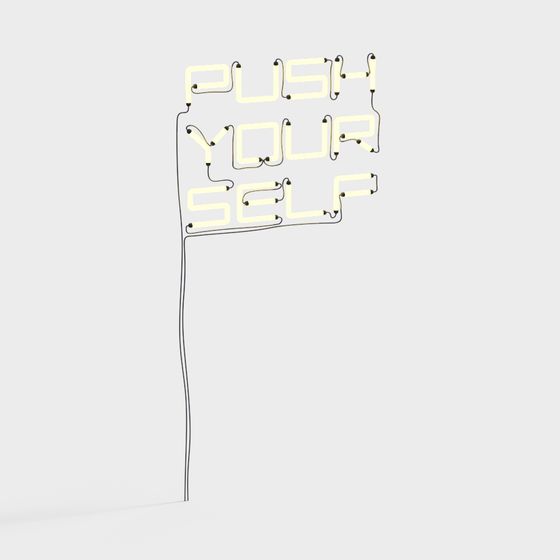 Inspiring Neon Light 3D Model for Creative Projects