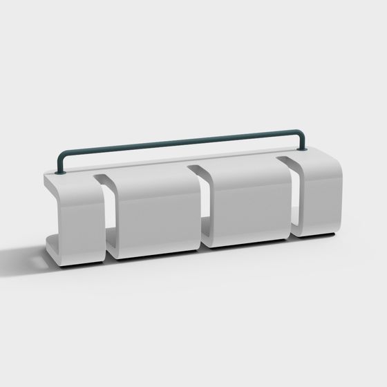 City Bridge 3D model - Modern Urban Design