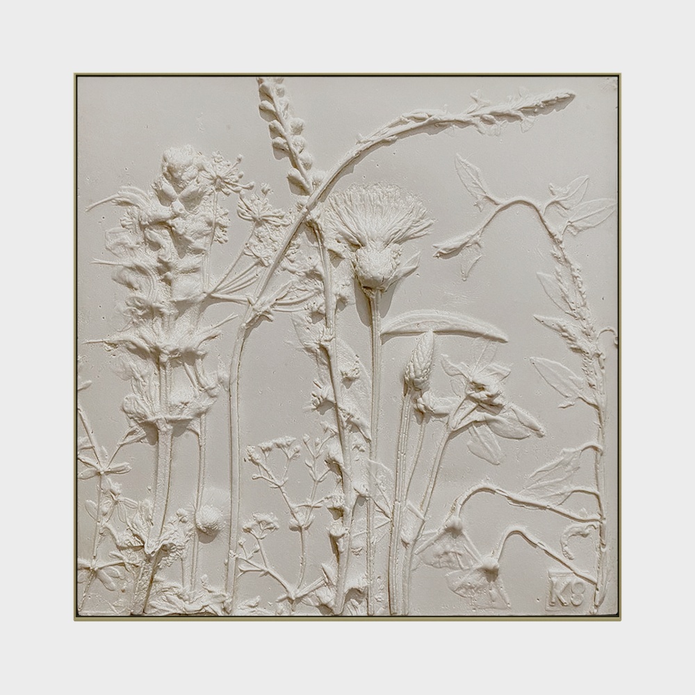 Cadres photo carrés en plâtre 02