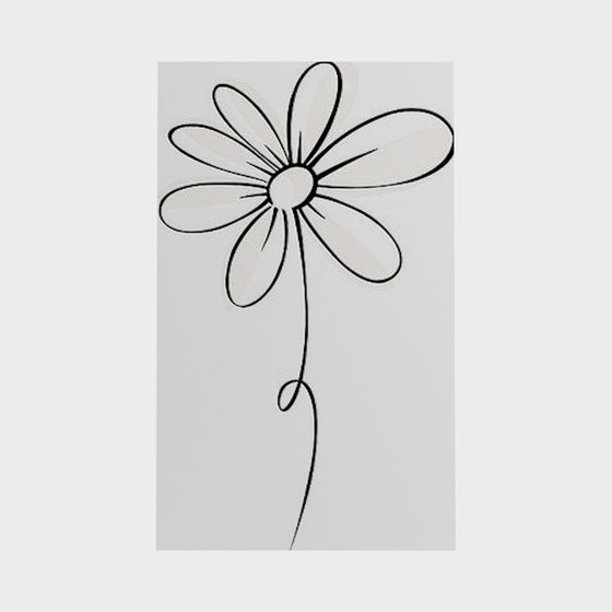 Elegant Daisy 3D Model for Creative Projects