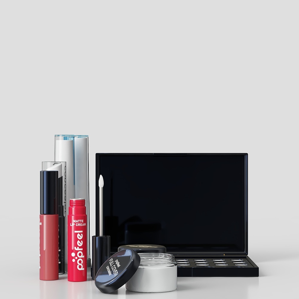 Stylish Cosmetics 3D Model for Modern Aesthetics