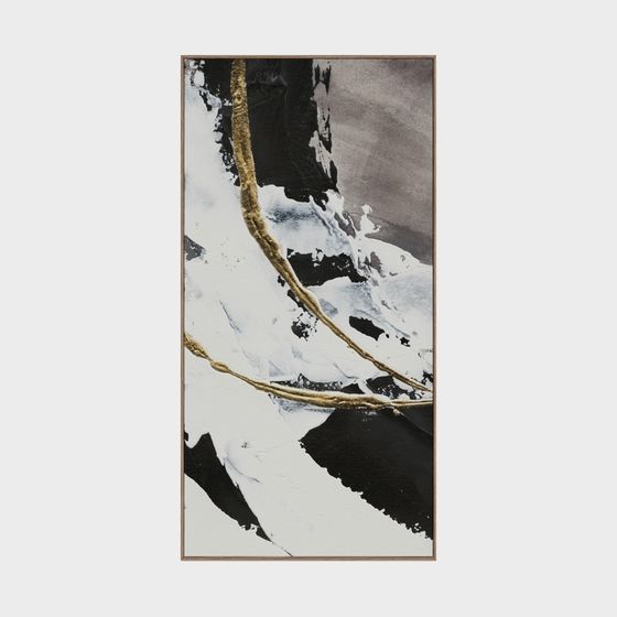 Abstract Marble Painting 3D Model