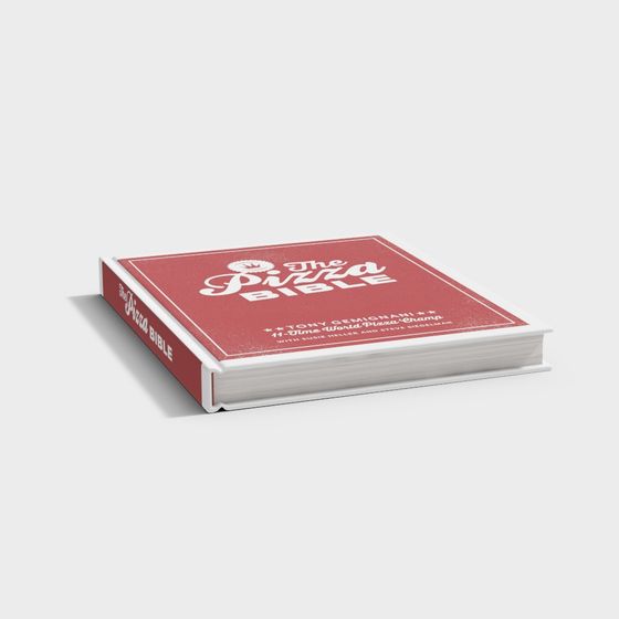 The Pizza Bible 3D Model