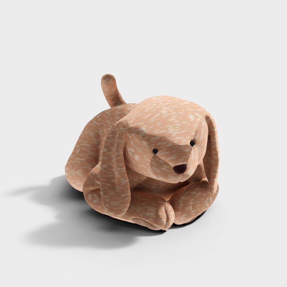 Charming 3D Model Dog Buddy for Creative Projects