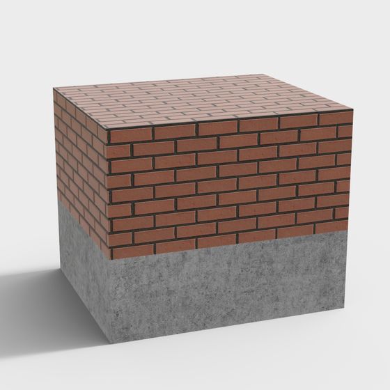 Urban Wall 3D Model