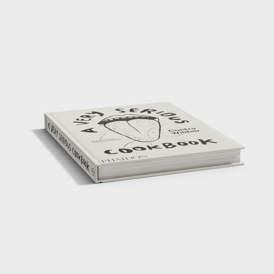 A Very Serious Cookbook 3D Model