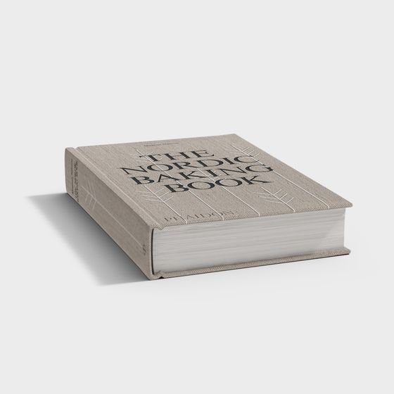 The Nordic Baking Book 3D model