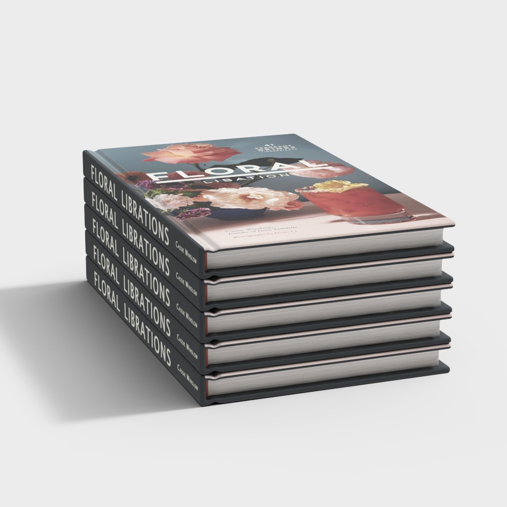 decorative books set 17 kitchen and cooking01