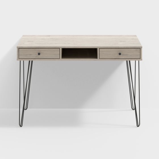 Urban Edge Desk 3D model for Modern Workspaces