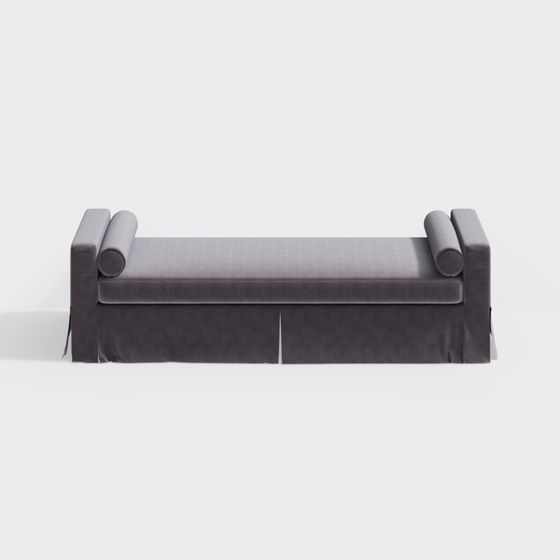 Elegant Bench 3D model for Modern Spaces