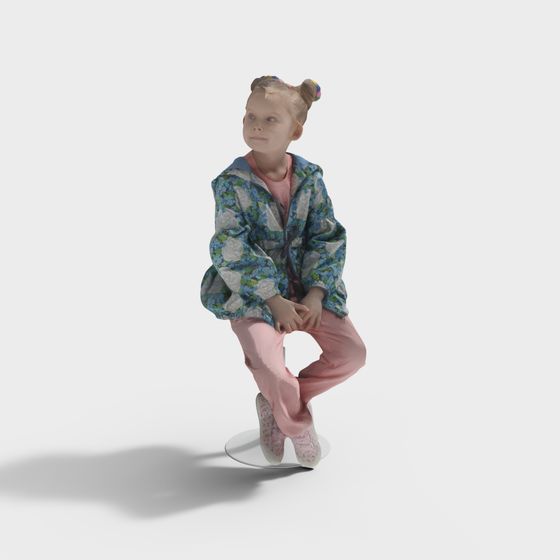 Childhood Moments 3D model