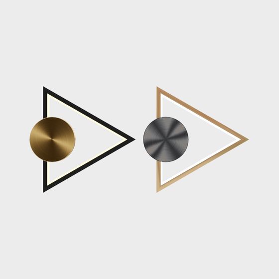 Triangular Symmetry Art 3D model