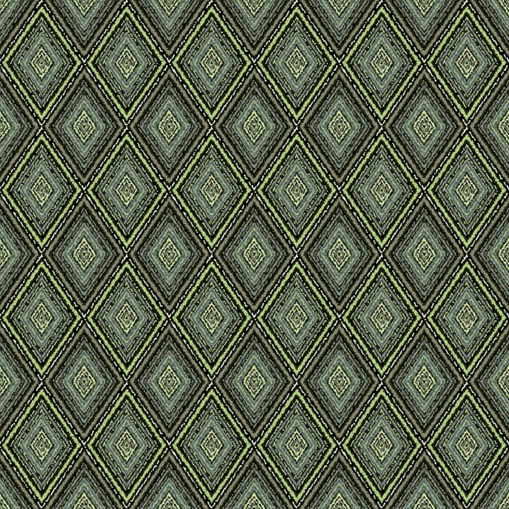 Green middle diamond wall cloth -600*600