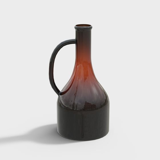 Vintage Decanter 3D model with Modern Touch