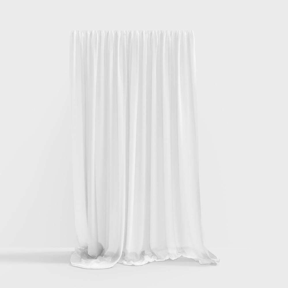 Modern gauze curtain