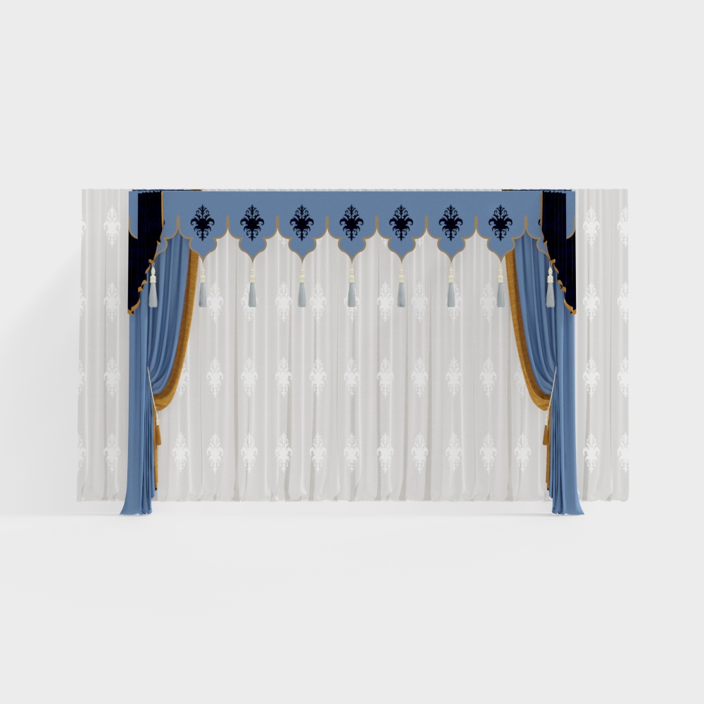 Chinese Tibetan curtain