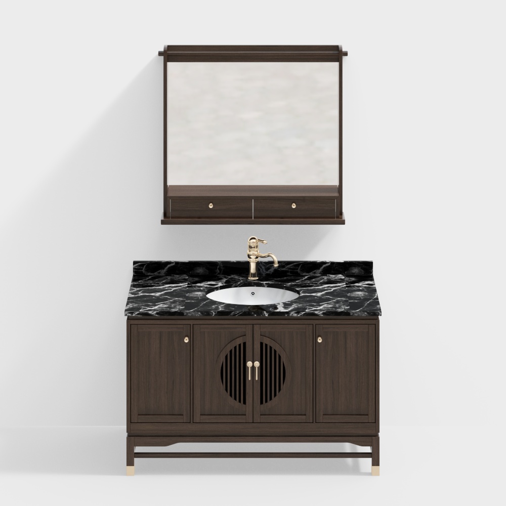 MINOTTI new Chinese bathroom cabinet