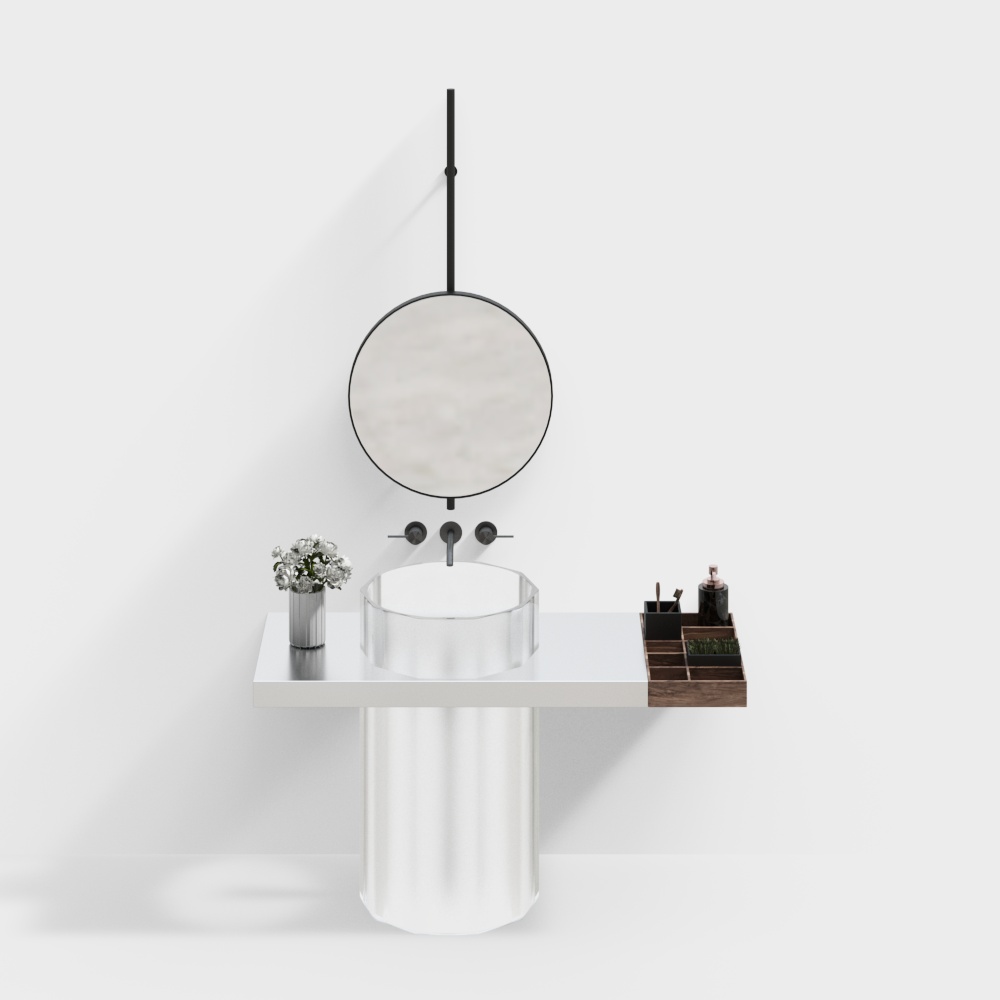 Wabi Sabi bathroom cabinet