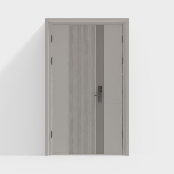 Moderne einbruchhemmende Eingangstür