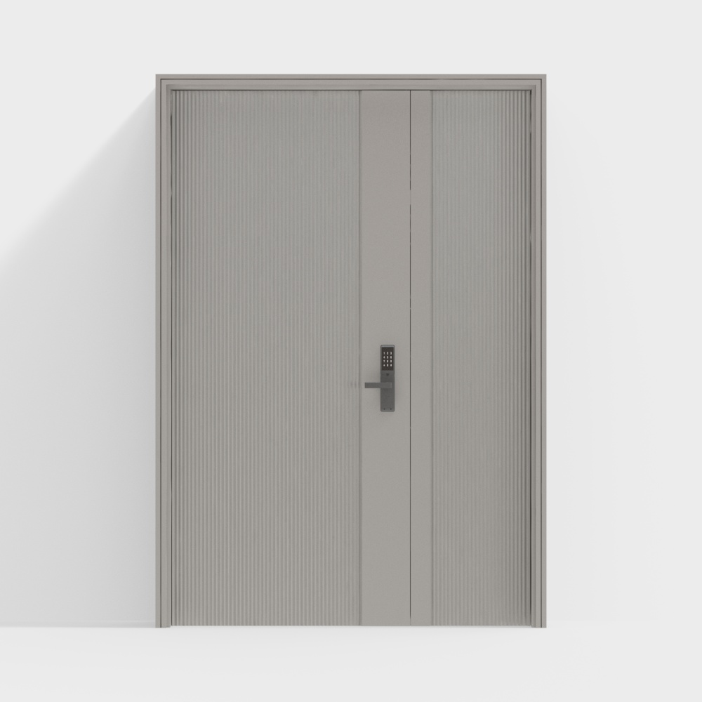 Modern anti-theft entry door