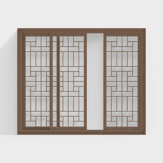 Oriental Screen 3D model