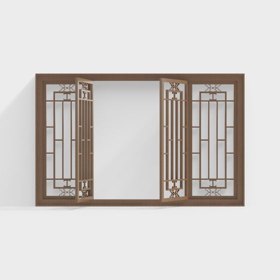 Ancient Charm Window 3D model