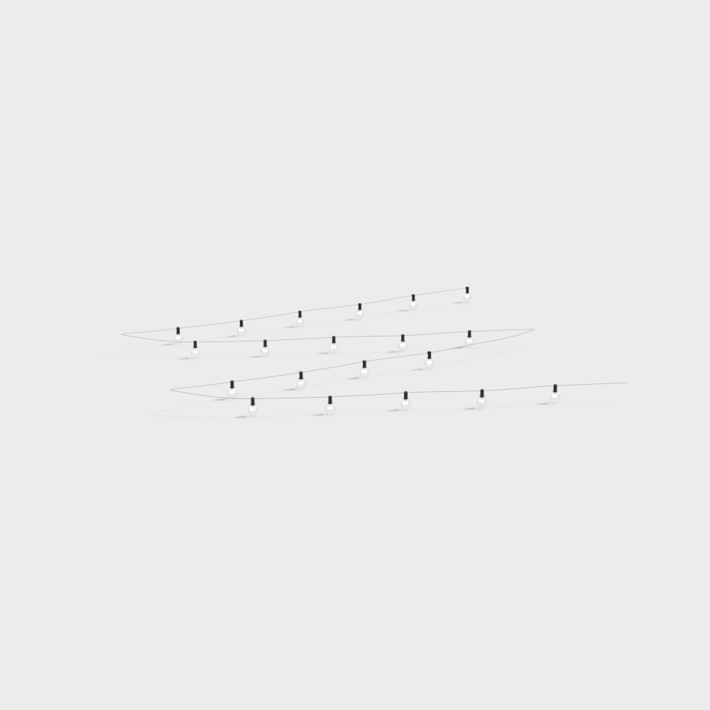 String Lights 3D model