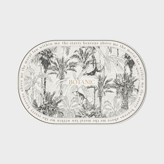 Botanic Low Poly 3D Model of Tropical Plants