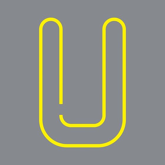 Striking Yellow U-Clip 3D model for Creative Projects