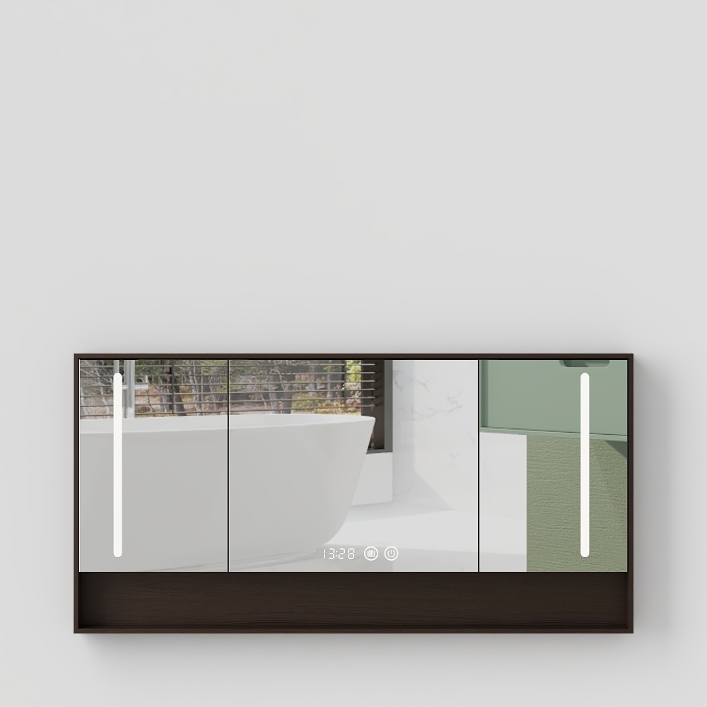 New Chinese Bathroom Mirror Cabinet