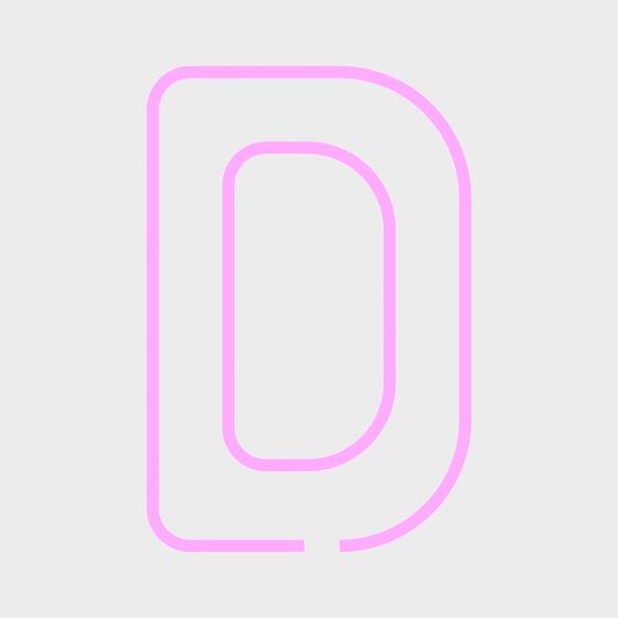 Neon Phone 3D model for Creative Projects