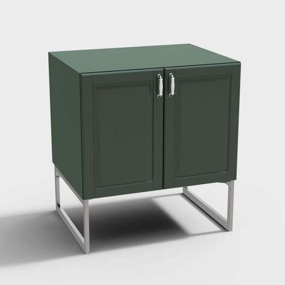 Urban Green Cabinet 3D model
