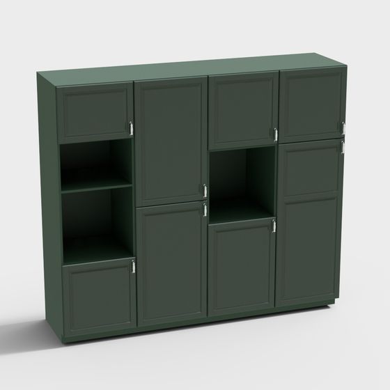 City Oasis Storage Cabinet 3D model