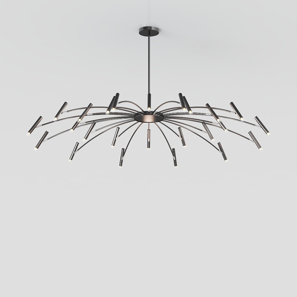 Современное освещение _A1 люстра _LD80745_Двойная черная