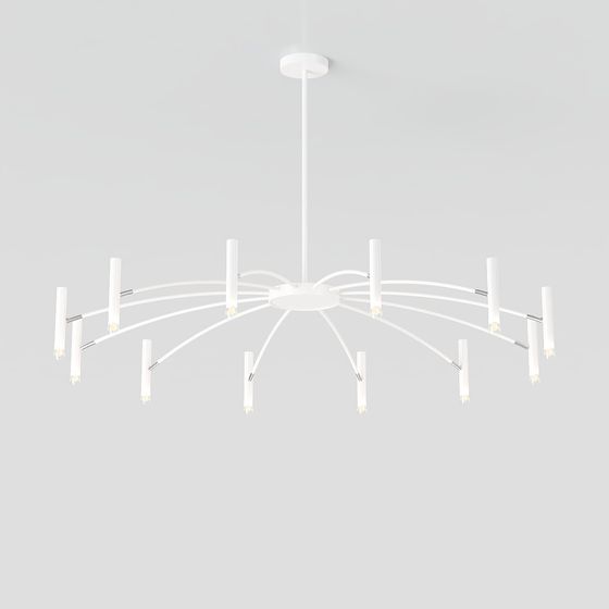 Elegant Chandelier 3D model for Modern Interiors