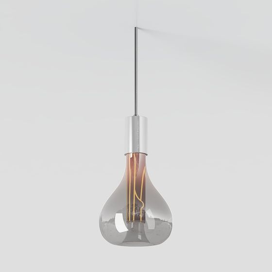 Elegant Low-Poly 3D Lamp Model Design