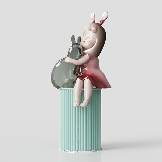 Hug of Love 3D model