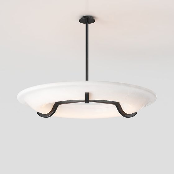 Elegant Modern Chandelier 3D model