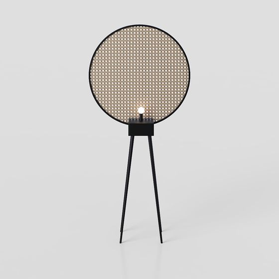 Unique Nordic Minimalist 3D Lamp Model