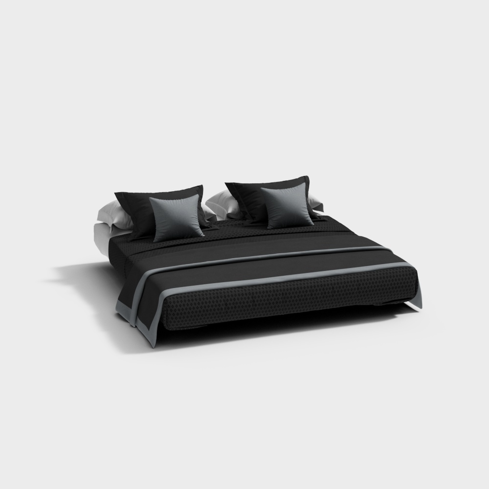 Cama doble americana