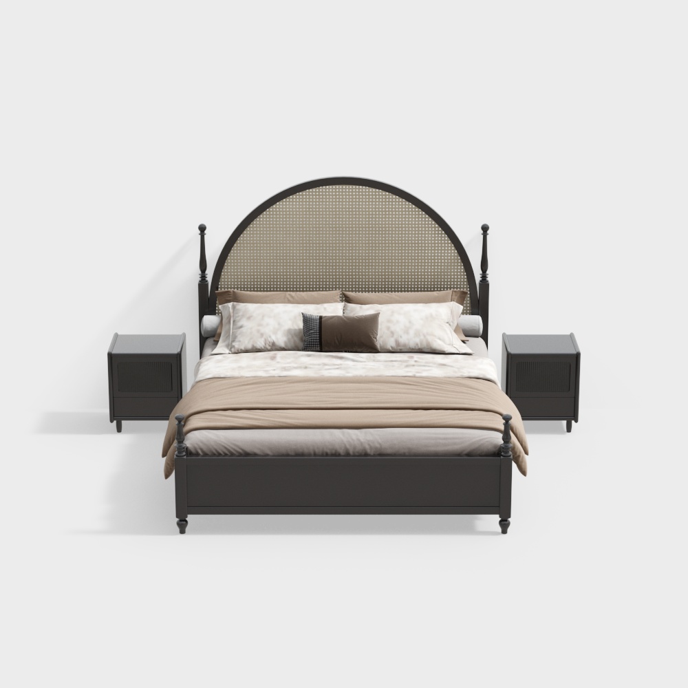 French double bed combination