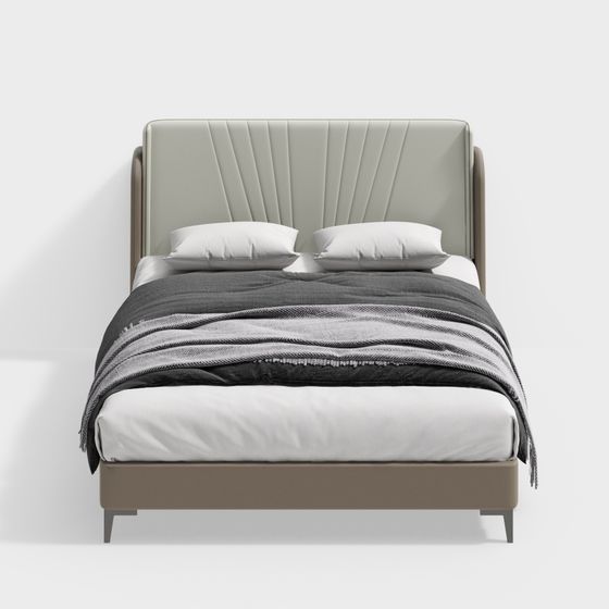 KC023 Giường đệm chức năng da thật