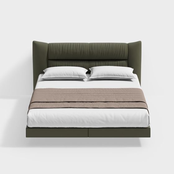 Urban Comfort Bed 3D model