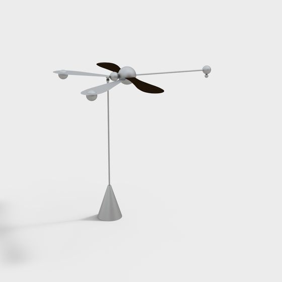 Wind Sculpture 3D model