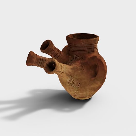 Ancient Storytelling Pottery 3D model